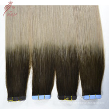 Hot Selling Russian Balayage Ombre Color Tape in Human Hair Extension